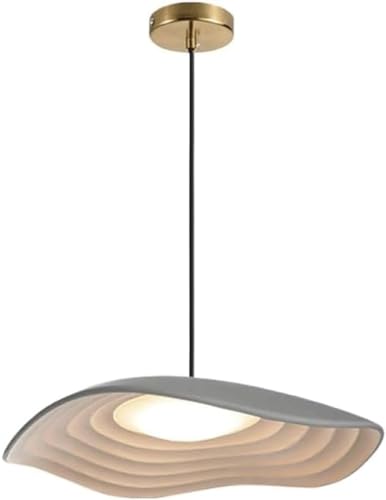 Chandelier Wabi-Sabi japonais en résine pour illuminer votre salle à manger chaleureuse