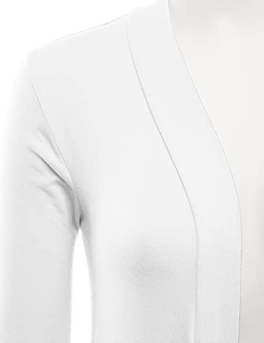 Image of LALABEE Women's Draped Open-Front Long Sleeve Light Weight Cardigan (S~3XL)