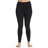 Spyder Women's Brushed Back Legging W/Side Pockets Black L