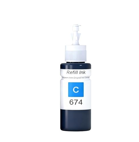 Cartouche d'encre bleue imprimante L805 L1800 L810 L850 flacon recharge 70ml couleur