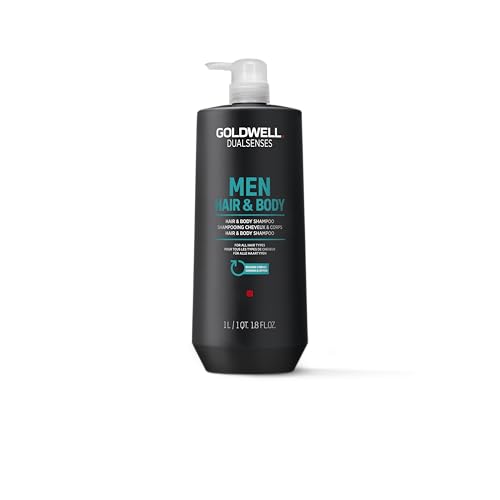 Goldwell Goldw. DLS Men Hair & Body Shampoo, 1000 ml Aloe Vera