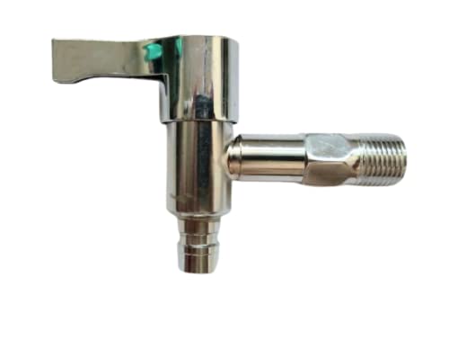 JES Chrome Washing Machine Cock ( Chrome Finish )-image-45