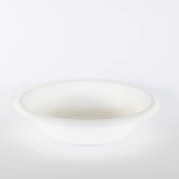 Catino Bacinella contenitore per acqua In plastica colore Bianco diam 34Cm