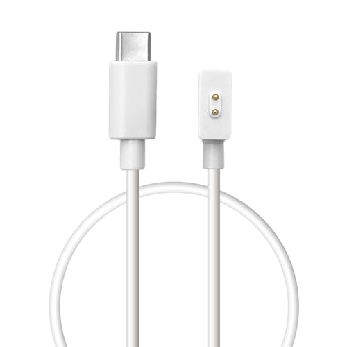 ���X�^�o�i�i �}�O�l�b�g�� �[�d�P�[�u�� for Xiaomi Smart Band Redmi Watch Type-C 1.0m �z���C�g R10CACXB01WH