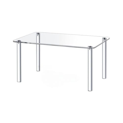 Materiale acrilico durevole: i supporti per display in acrilico sono realizzati in acrilico resistente, garantendo prestazioni antigraffio e resistenti all'usura per un uso duraturo, mentre le loro proprietà a prova di sbiadimento mantengono un aspetto lucido anche in ambienti domestici o di vendita al dettaglio ben illuminati, migliorando la visibilità del prodotto e l'aspetto estetico senza degrado nel