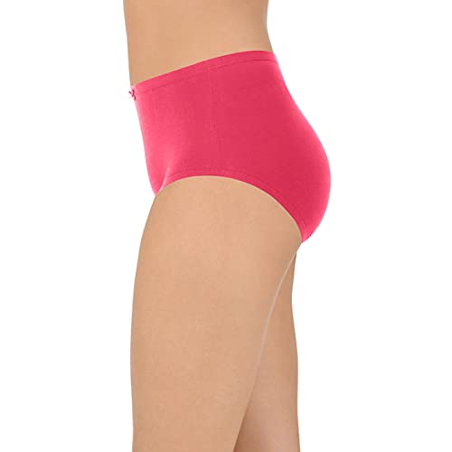 Image of Amante Solid High Rise Full Coverage Full Brief Panties (Pack of 3)