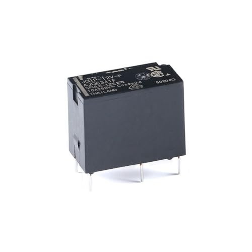 Relé JQ1P-12V-F de 5 pines para solucionar fallos de encendido y picos de corriente de 10A