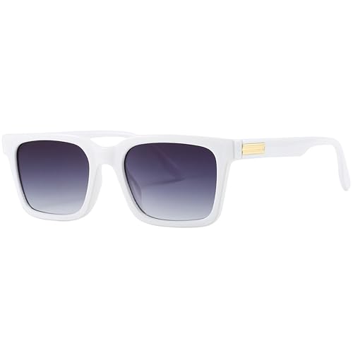 Image of Kursan Trendy Rectangle Sunglasses for Men Women Classic Lightweight Frame Shades