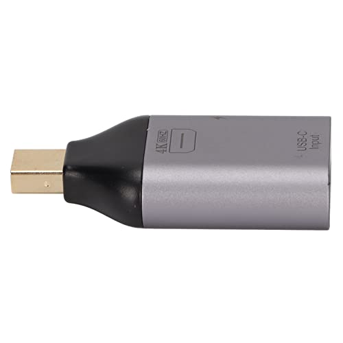 Adaptador USB C a Mini Displayport 4K 60Hz para OS X de aluminio resistente 4