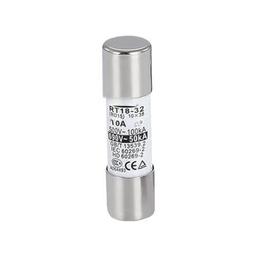 Fusible RO15 10 38mm protection contre surcharges 500V 10A