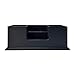 UnionBasic Desk Organizer, Desktop Caddy Leather Multi-compartment Pen Holder Office Stationer Organizer, Black