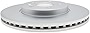 ACDelco Advantage 18A81025AC Coated Front Disc Brake Rotor