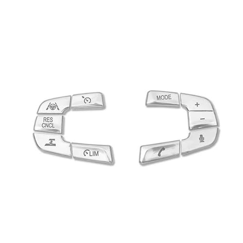 Cache boutons de volant pour BMW X3 G01 et X4 G02 2019-2021 | Insert de décoration intérieur