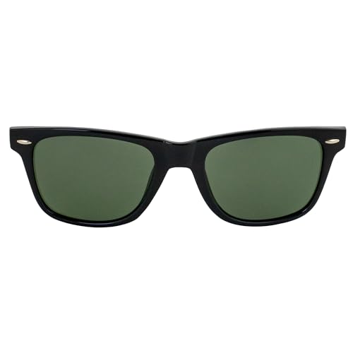 Azores Polarized Sunglasses for Men or Women Impact-Resistant Polycarbonate Black Frame w/Grey Lens2