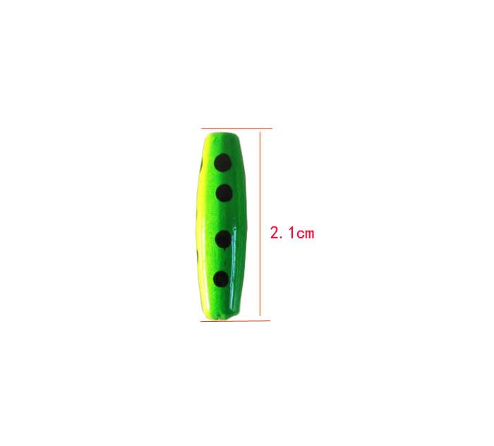 KTGCOZS Pack of 25 Fishing Lure Making Supplies Material Spinner Body Kit Sinker Fishing Weight 1/8oz