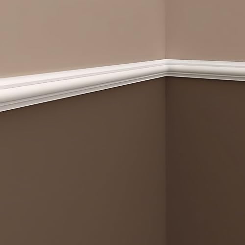 Moldura flexible para pared ideal para decorar salones con curvas de poliuretano 4