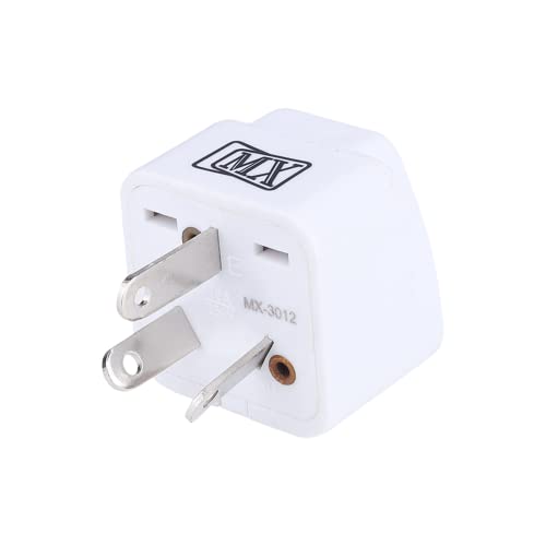 Image of MX India to Australia Plug, New Zealand & China & More - Type I New Zealand Adapter Conversion Plug - Convert Indian Plug to Australia Perfect for Laptop, Camera Charger and More