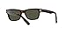 Ray-Ban Men's RB2283 Mr. Burbank Rectangular Sunglasses, Havana/Green, 52 mm