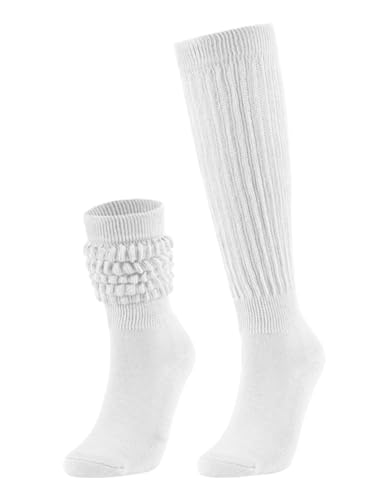 Image of Slouchy Socks for Women Stretchy Knee-High Scrunch Socks Soft Long Slouch Boot Socks