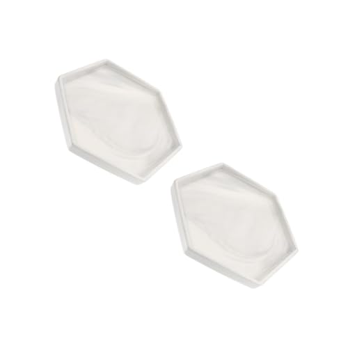 Alipis 2 Piezas Plato De Cerámica Decoración Artificial Decoración De Flores Secas Accesorios Pipeta Salón Deslizador Ajustable Lámina Bandejas De Joyería Decoración De Esponja Banda Baño