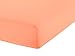 Produktbild Merry Lou Jersey Spannbettlaken Spannbetttuch Baumwolle(Lachs-09, 100 x 200 cm)