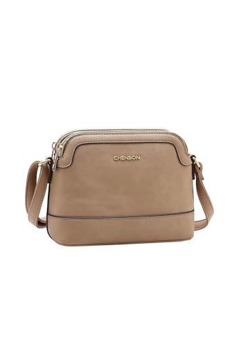 Bolsa Carteira Feminina Chenson Transversal Pequena Original (Natural)