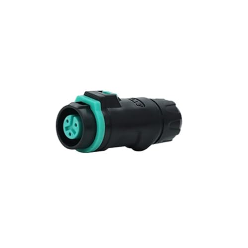 Connecteur rapide femelle d'alimentation M12 étanche 5A 250V prise d'aviation 4 fils