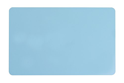 Pack of 100 Premium Graphic Quality Light Blue PVC Cards CR80 30 Mil Standard Credit Card Size by My ID City
