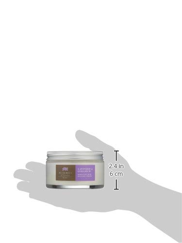 St James of London Lavender & Geranium Shave Cream Jar, 5.07oz