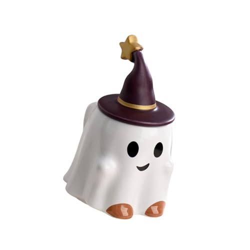 手作りゴブリンスタイルセラミックコーヒーカップハロウィンキッチン用品明るいディテールゴブリンカップパーティー箸置き