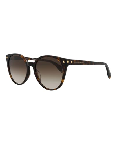 Alexander McQueen Round-Frame Acetate Sunglasses2