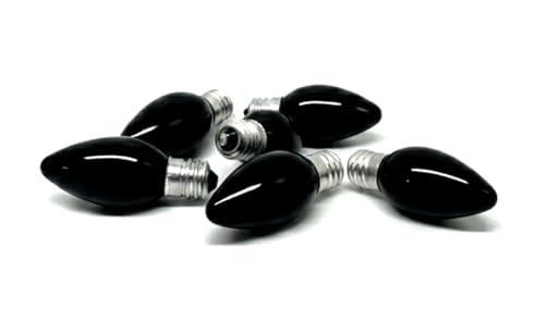 UI PRO TOOLS Black Color Night Light Bulb 6PC