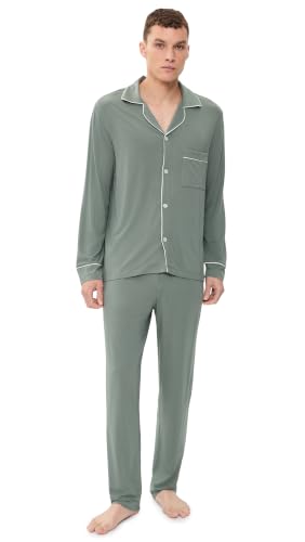 Image of Eberjey Men's William Long Pajama Set