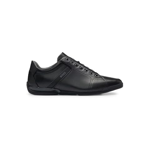 BOSS Male Saturn Lowp Lux Sneakers Black Cover