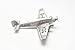 Price comparison product image Herpa 019422 Junkers JU-52 JU-52-BEA British European Airways, Scale 1:160-Model Building Collector's, Minature Decoration, Airplane Without Pedastal, Plastic Miniature Model, Silver