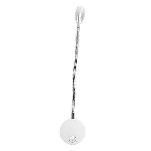 Lumière blanche chambre adulte avec applique murale LED flexible intégrée