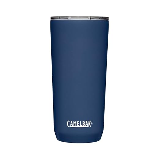 CamelBak Copo Horizon de 590 ml - Aço Inoxidável Isolado - Tampa Tri-Mode - Azul Marinho