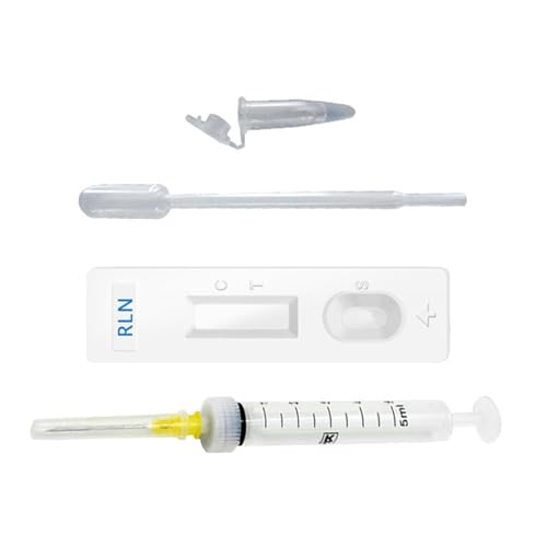 Prueba de embarazo para perros - Tarjeta de tira de prueba de embarazo temprano, herramientas de detección de antígeno canino con precisión confiable | Kit de pruebas de mascotas suministros de lancer