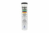 Super Lube 92150 Silicone Lubricating Grease with PTFE, 14.1 oz Cartridge, Translucent White