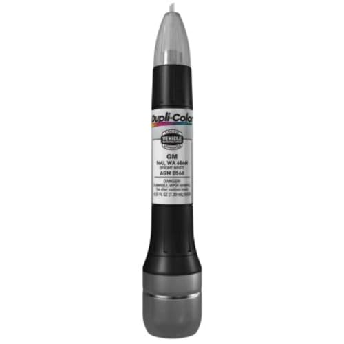 Dupli-Color Scratch Fix All-in-1 Touch Up Paint, Gloss, Bright White, .50 fl. oz.