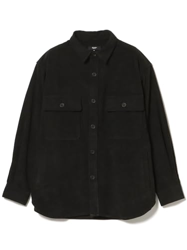 [ビームスハート] L/Sシャツ ポリコール CPO ビックシャツ メンズ BLACK M