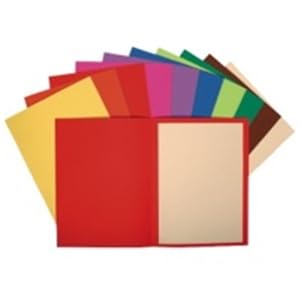 100 Stück FLASH 220 Mappen farbig sortiert 10 Farben - 5 Stück