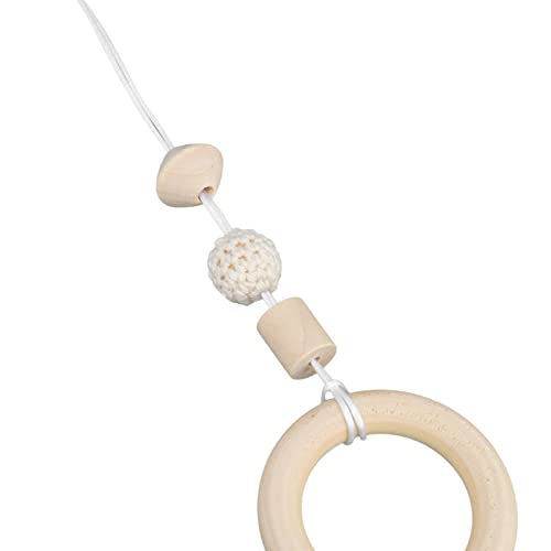 Swza conjunto de brinquedos de ginástica para bebês, 3 peças, aparência fofa, superfícies coloridas