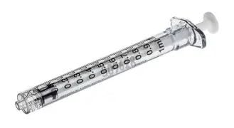 SIRINGHE 1ML LUER LOCK CF.100PEZZI