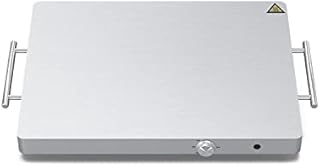 Warming Trays for Buffets Party, Electric Warming Tray with Adjustable Temperature Control, Perfect for Buffets, Restaurants, Events, and Home Dinners, Large 21” x 16” Stainless steel Keeps Food Hot