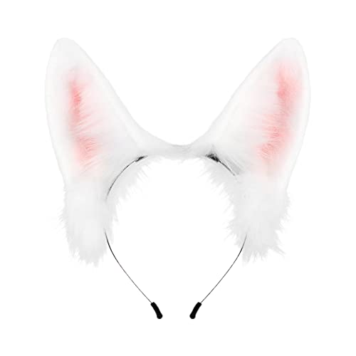 Fancyes Orelhas de Tiara Orelhas de animal Argola de Touca de desenho para meninos e meninas Suprime