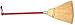 Small Whisk Broom for RV's, Tents & Cabins, 33-inch