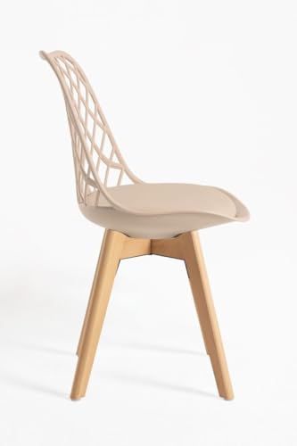 Regalos Miguel - Sillas Comedor - Silla Mima - Beige Tapioca