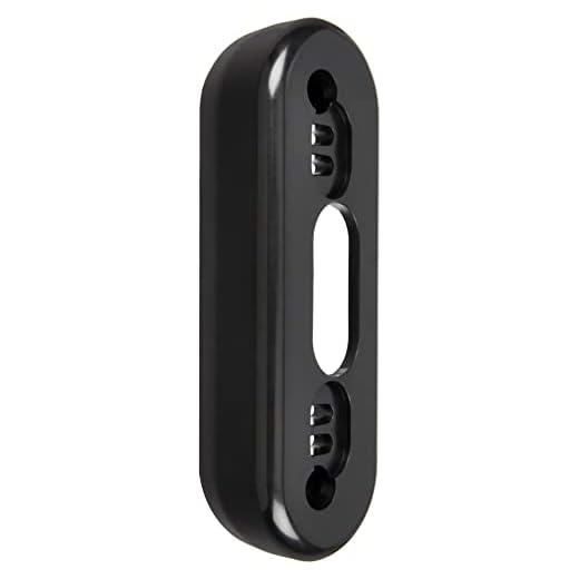 AirTech Home Automation Google Nest Doorbell 30 Degree Wedge Black Made for Wired 2nd Gen and Nest Hello