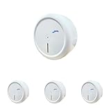 JOFEL - DISPENSADOR Central DE Papel HIGIÉNICO, Blanco (Paquete de 4)
